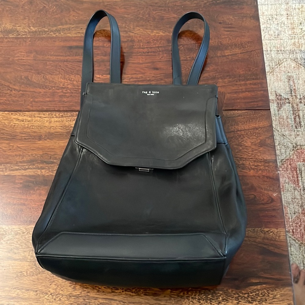 Rag n bone leather backpack